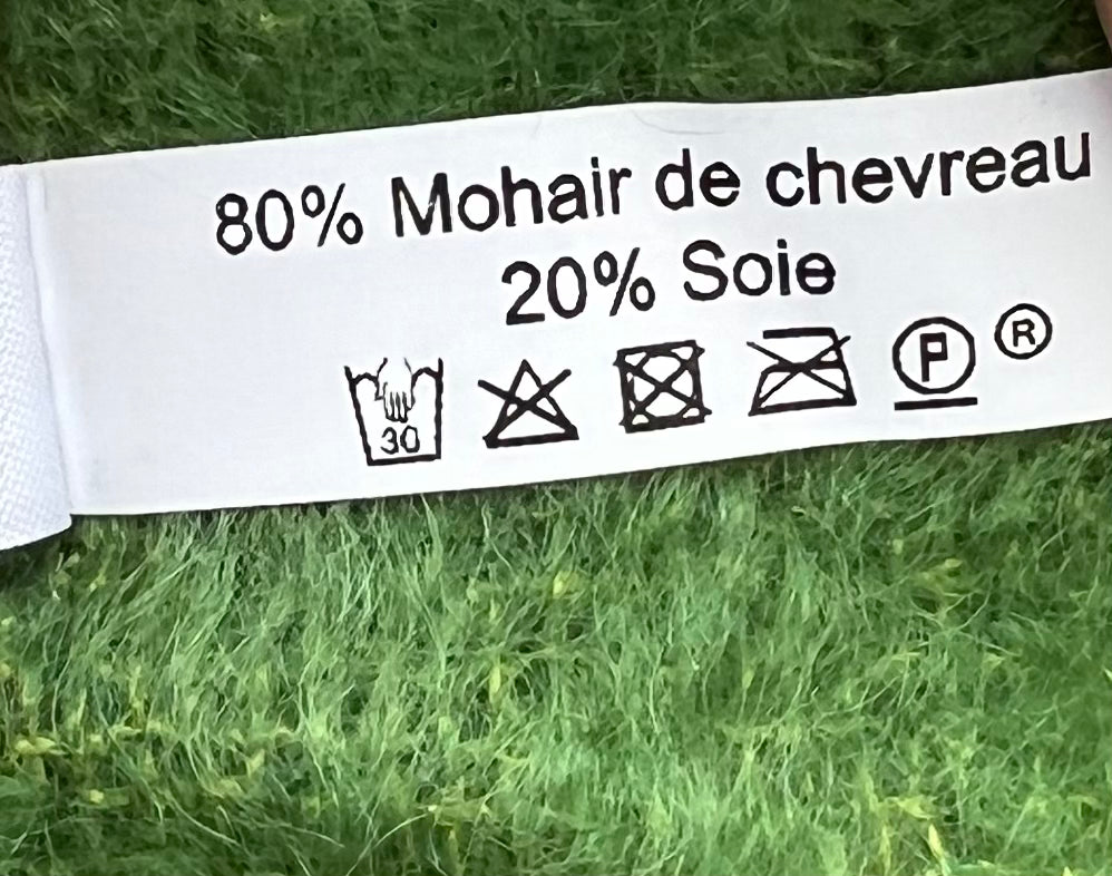 Vævet halstørklæde grøn