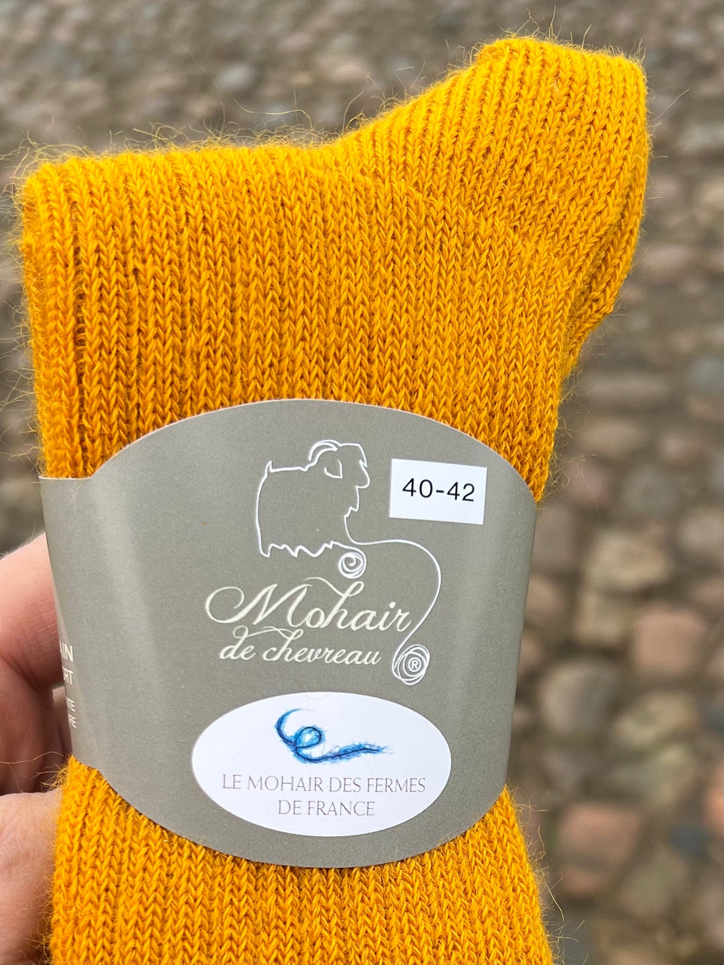 Mohairstrømper 40-42