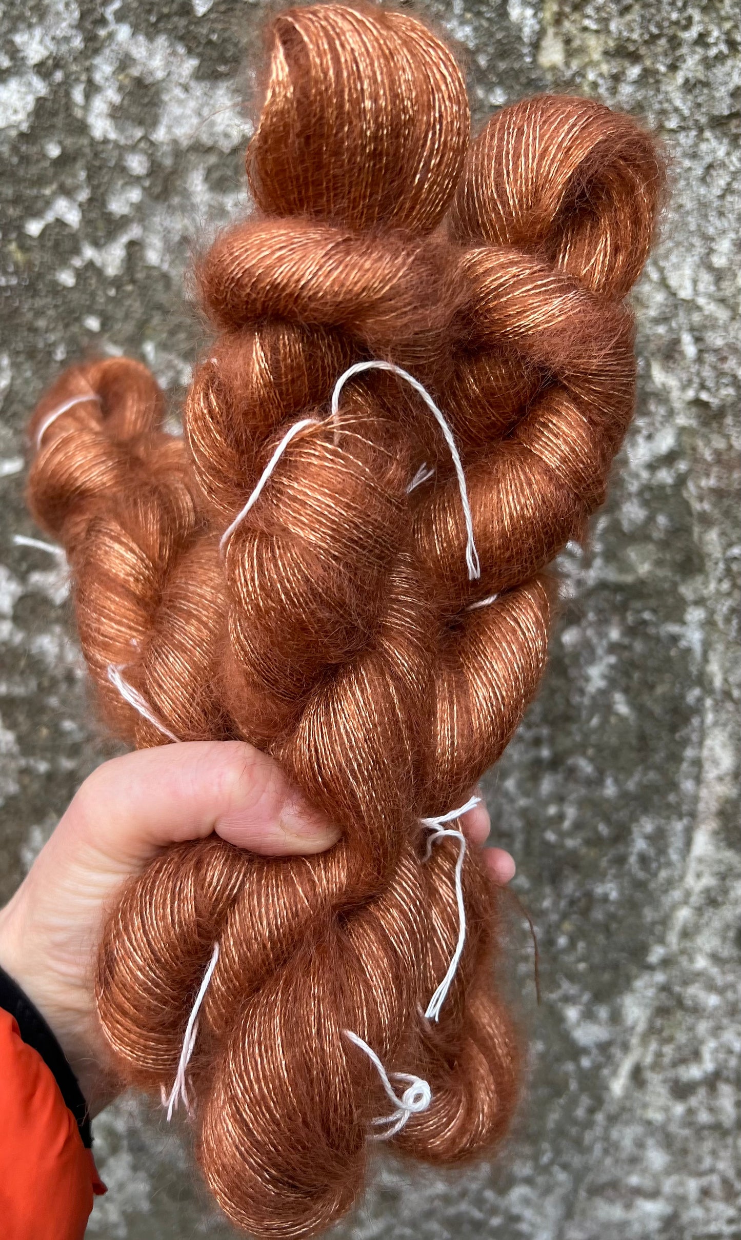 Silkemohair 60/40 Terra Cotta