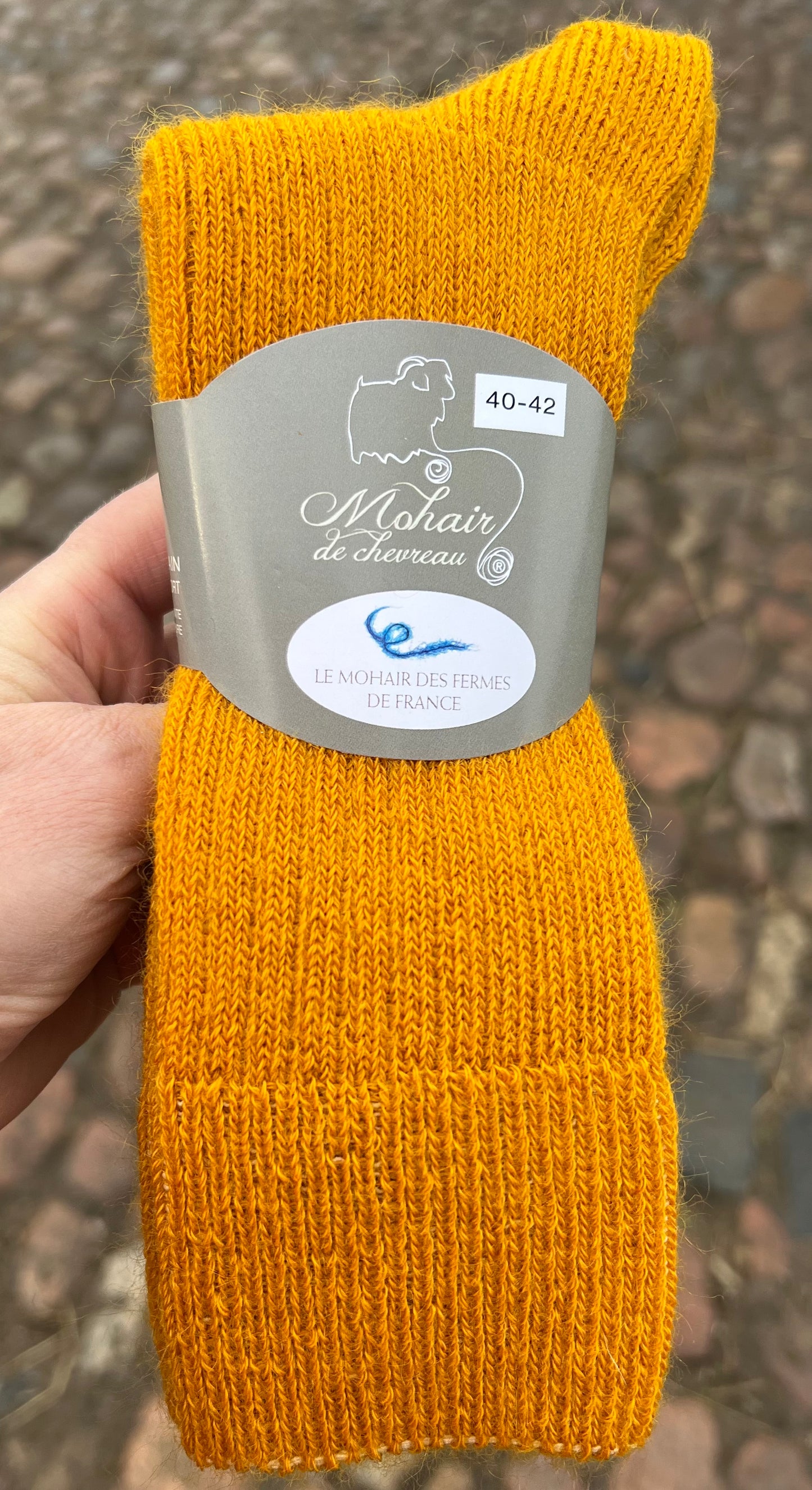Mohairstrømper 40-42