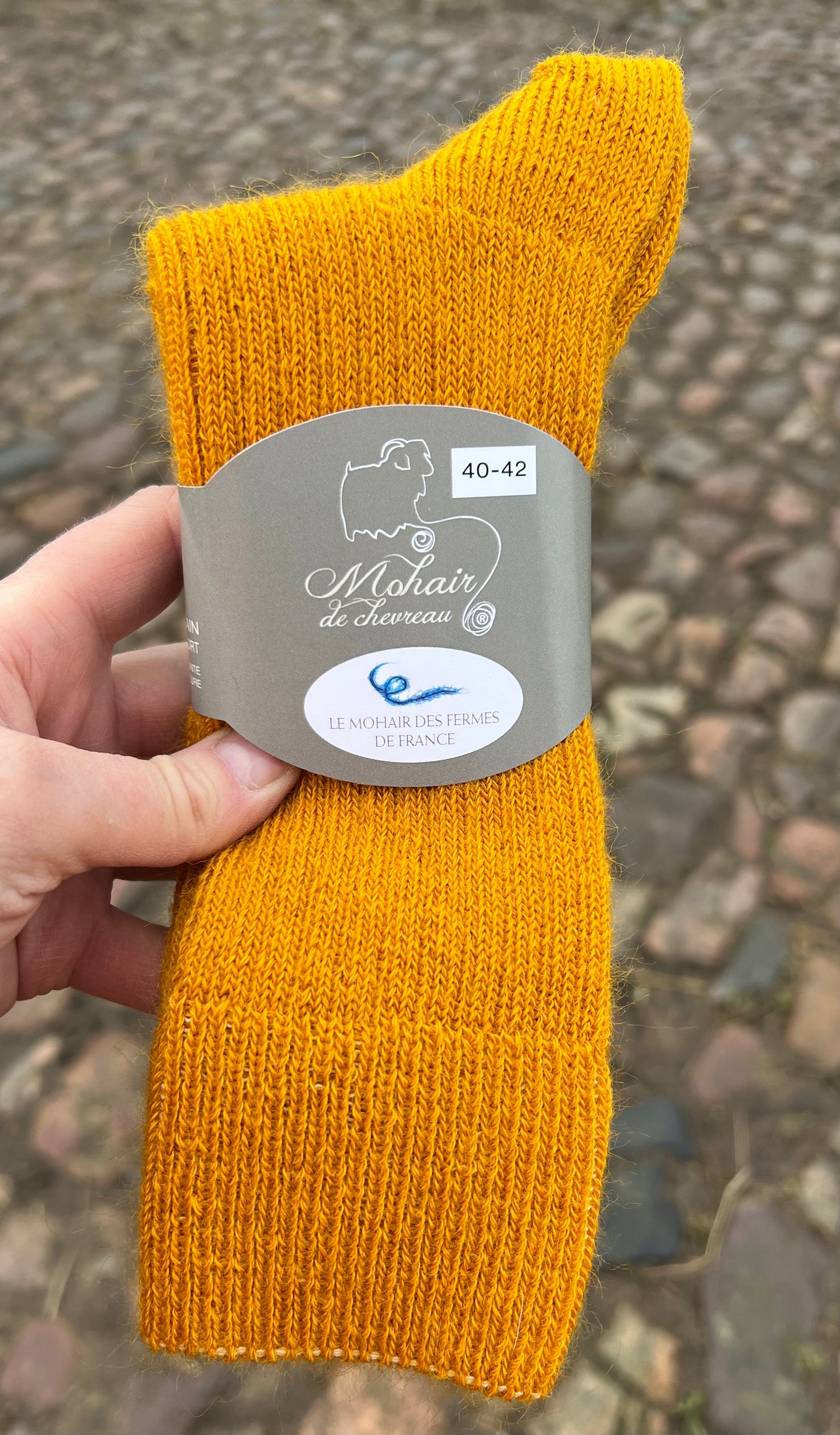 Mohairstrømper 40-42