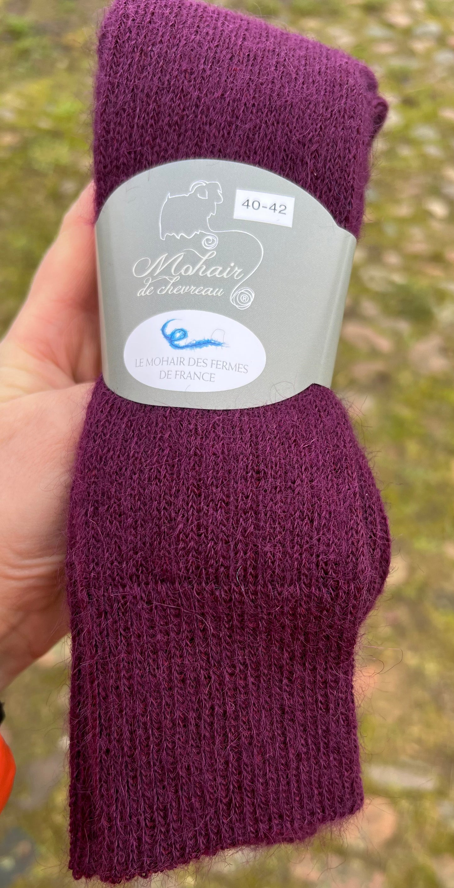 Mohairstrømper 40-42