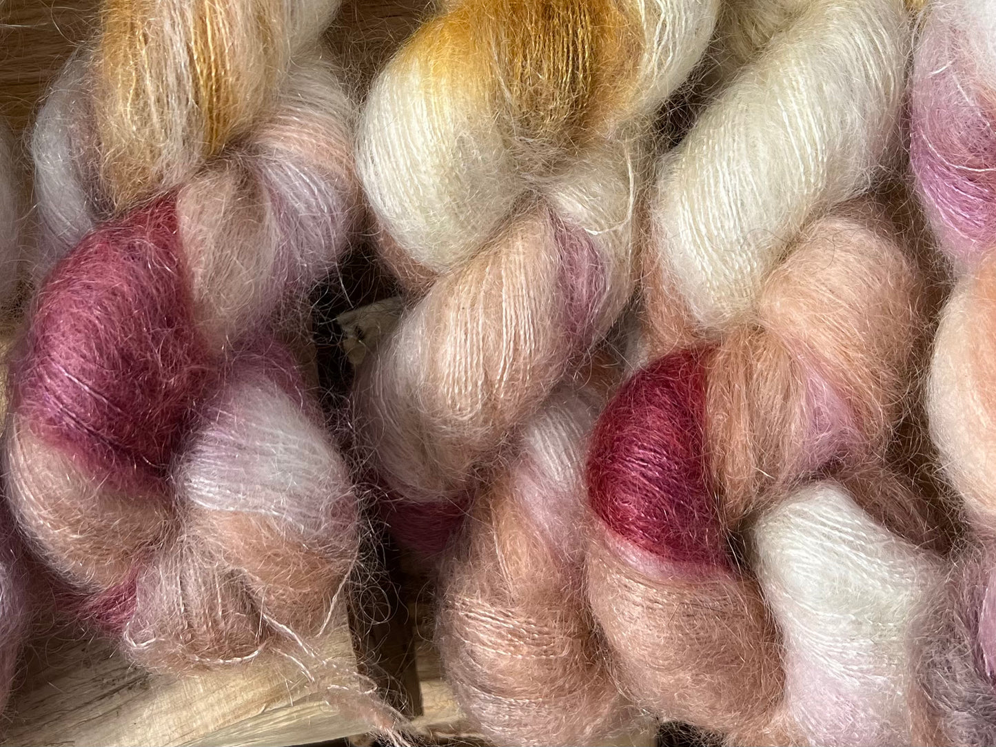 Håndfarvet Velfærds Mohair