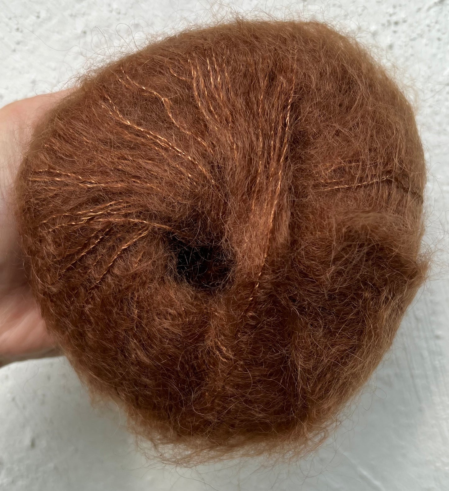 Silkemohair 80/20 Cognac