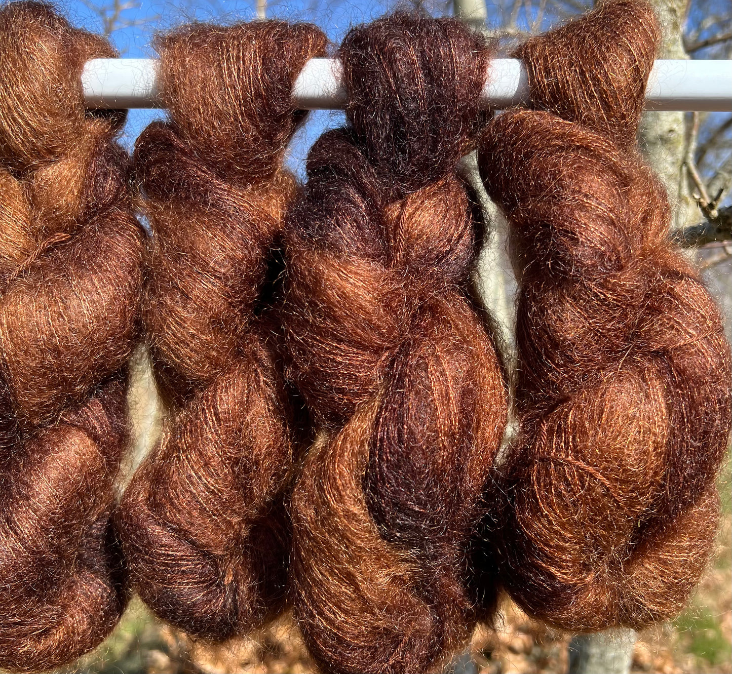 Håndfarvet Velfærdsmohair
