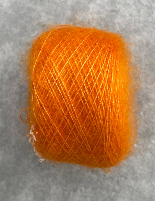 Silkemohair 60/40 mango