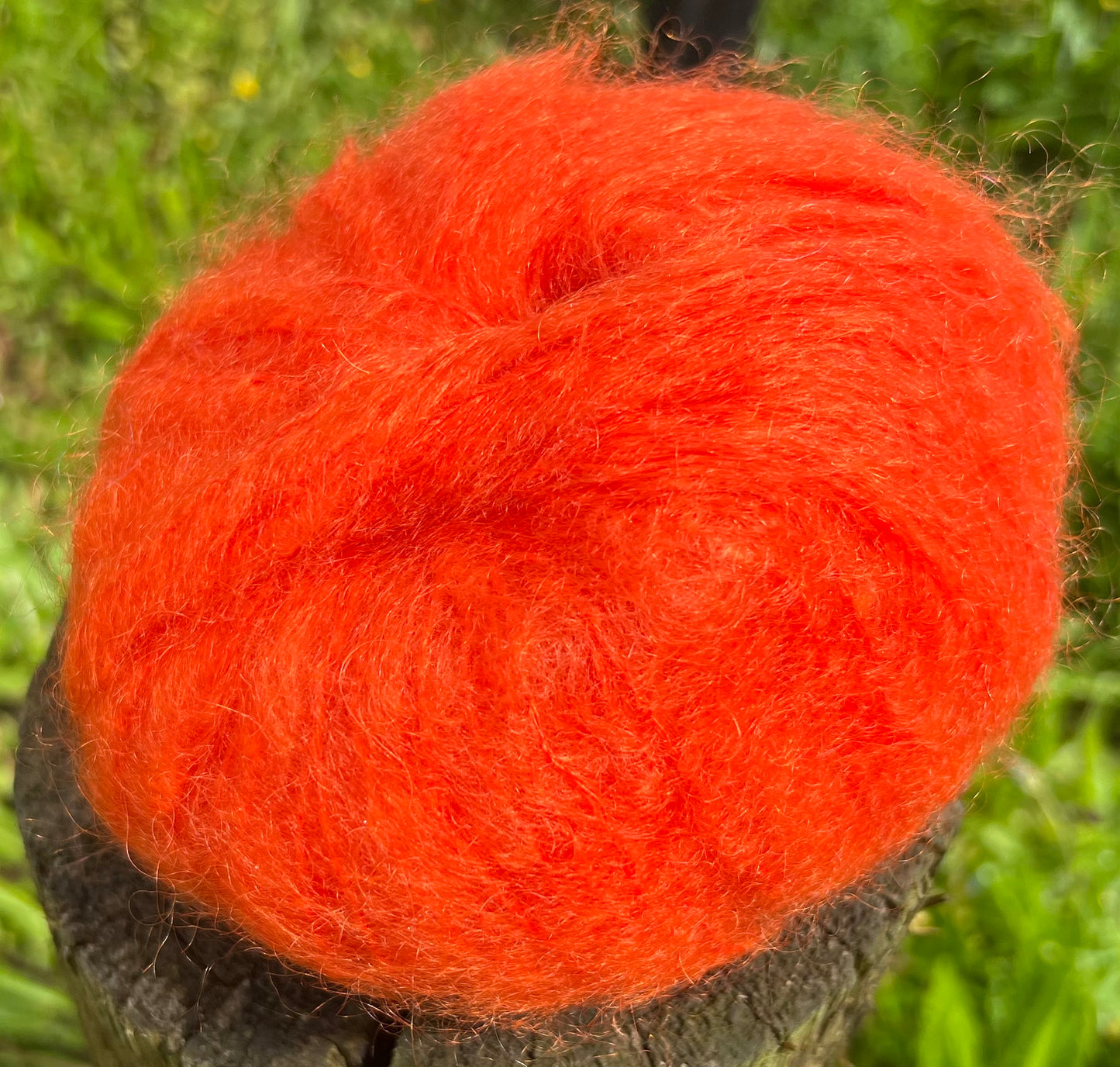 Chunky Mohair Appelsin