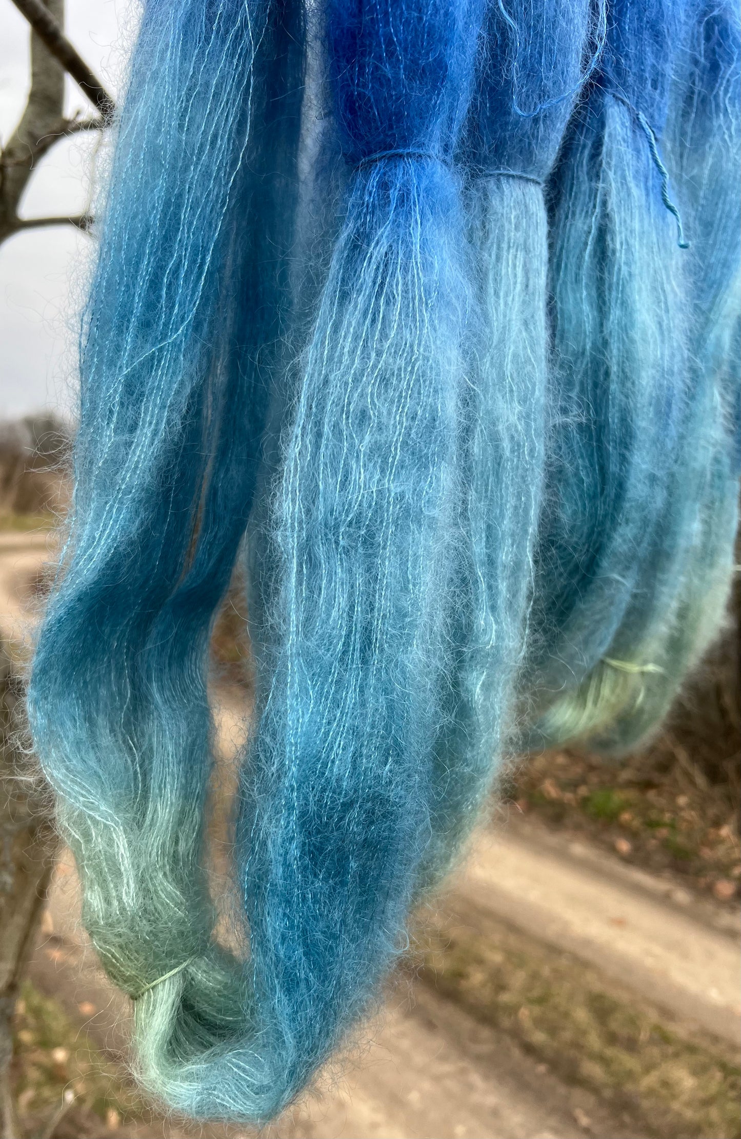 Håndfarvet Velfærdsmohair