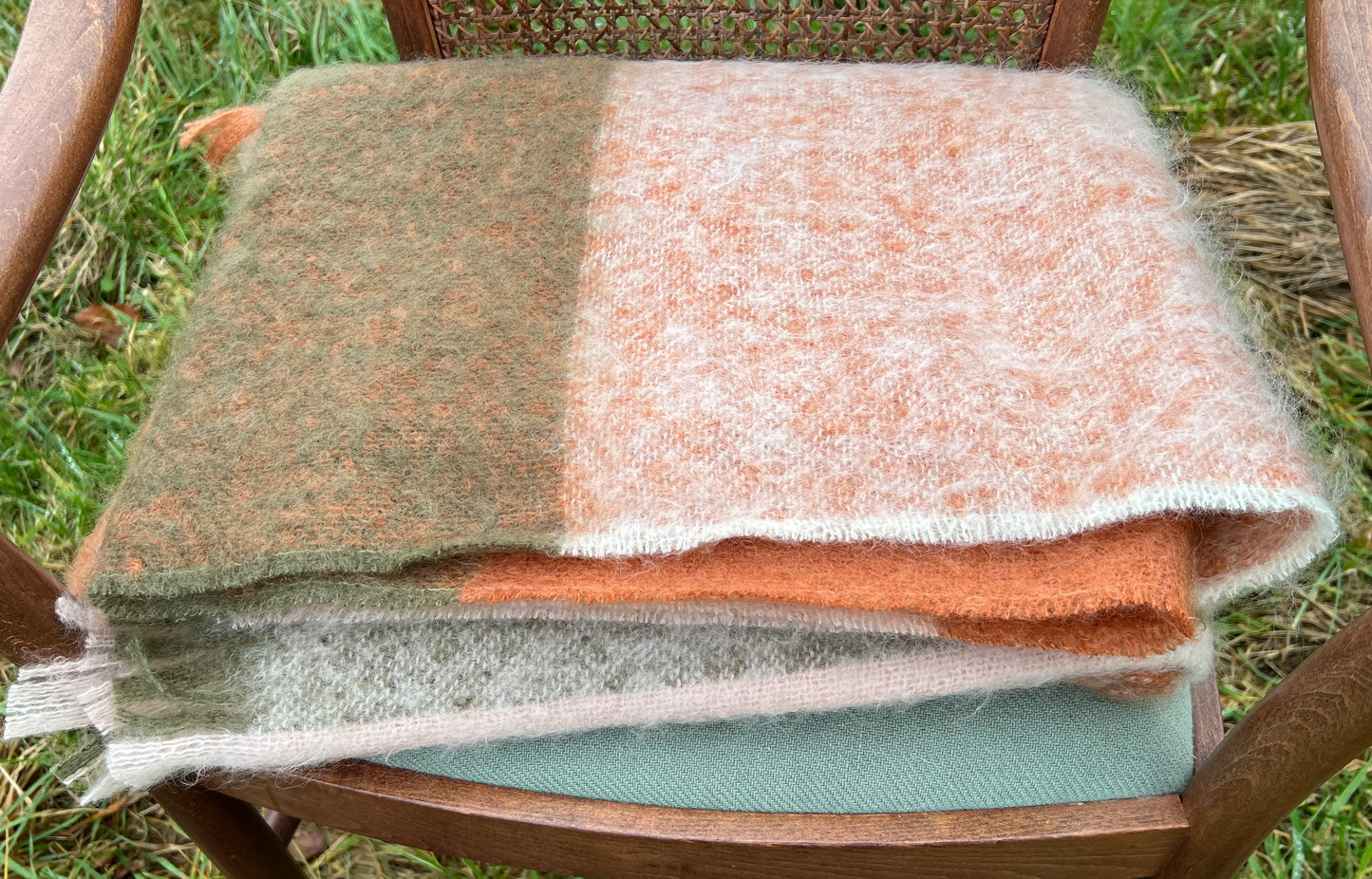Plaid i 100% mohair