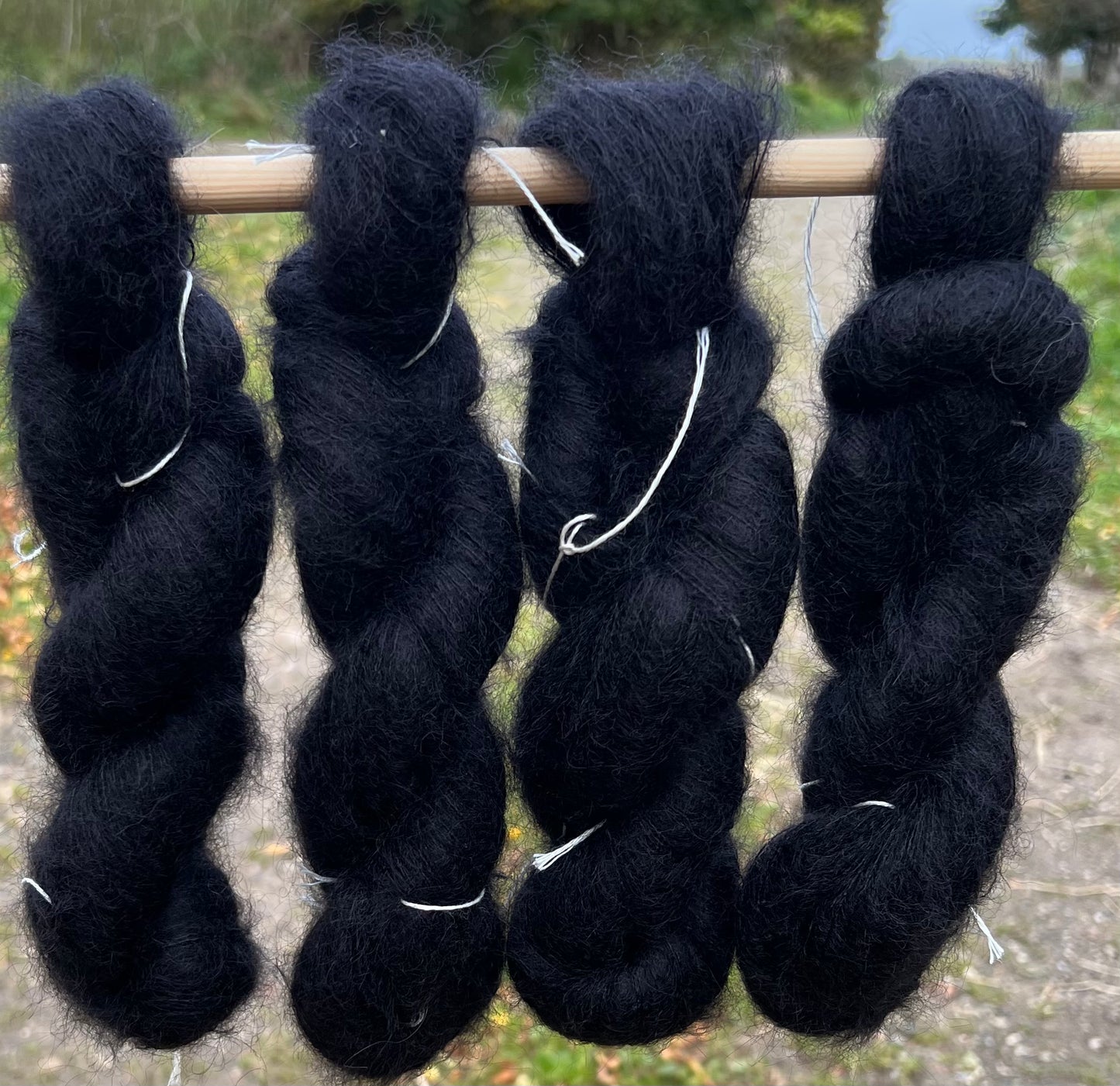Velfærdsmohair Sort