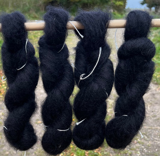 Velfærdsmohair Sort