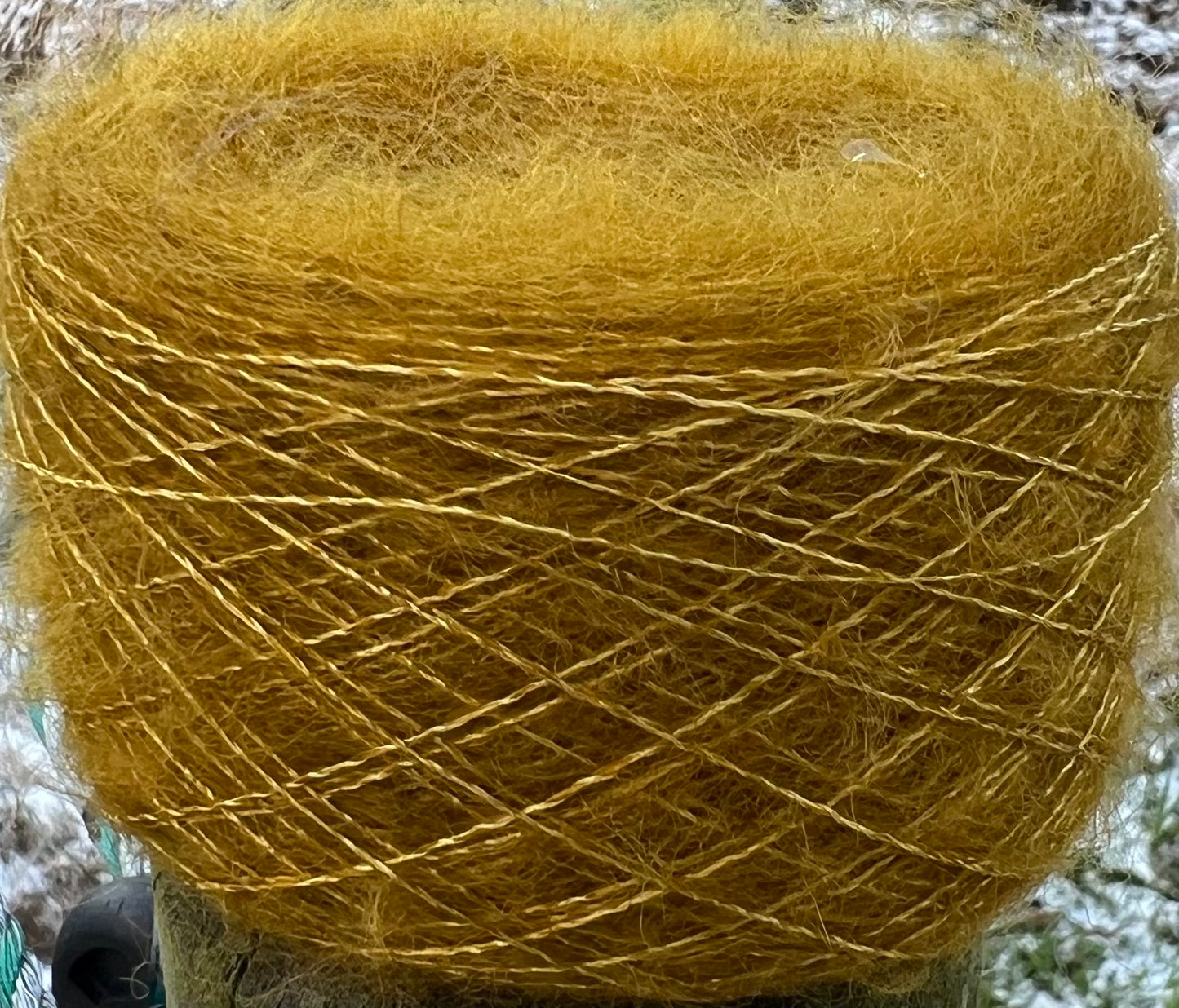 Silkemohair 60/40 Honning