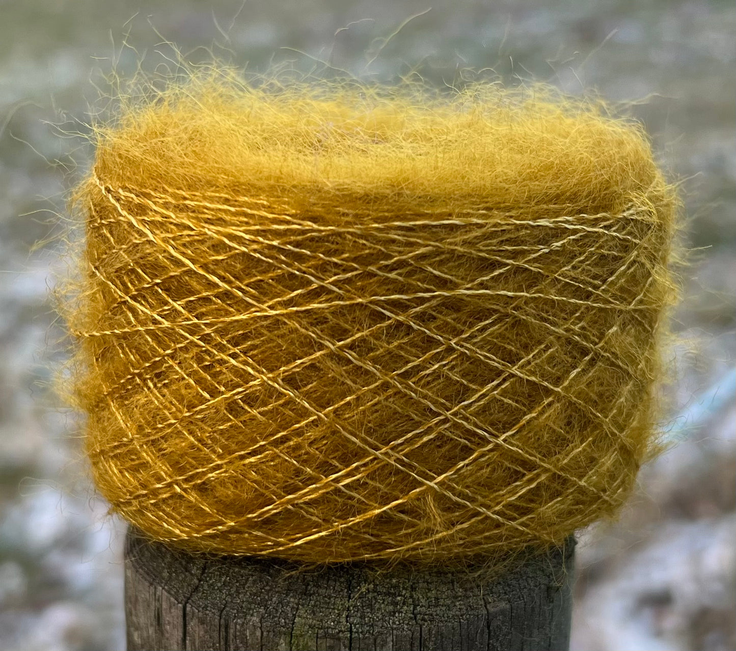 Silkemohair 60/40 Honning