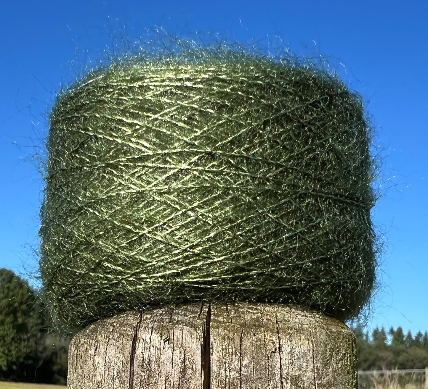 Silkemohair 60/40 Spiruline i 20 gram nøgler