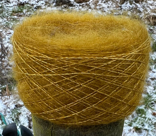 Silkemohair 60/40 Honning