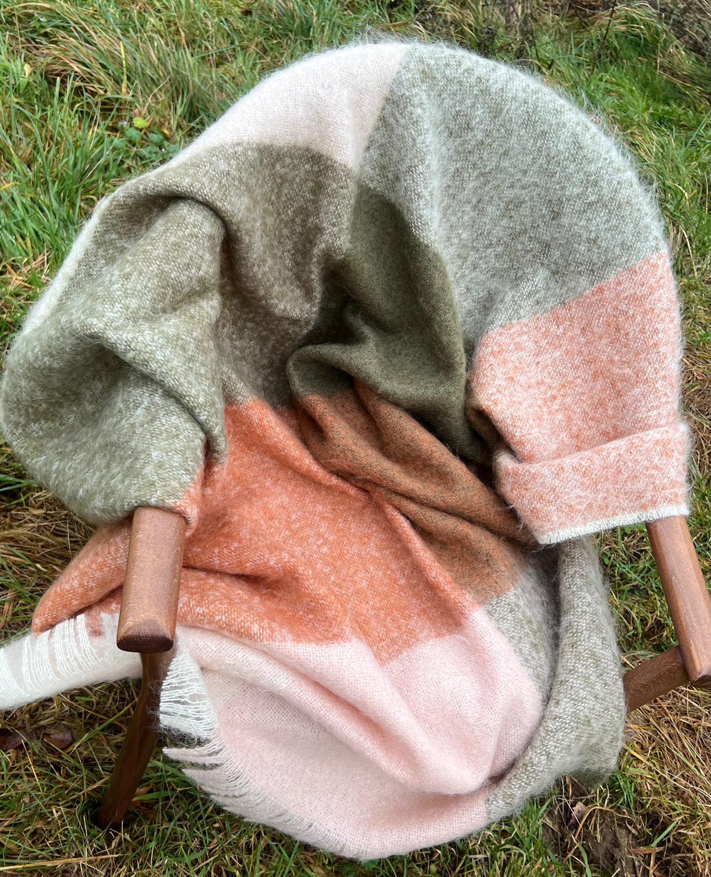 Plaid i 100% mohair