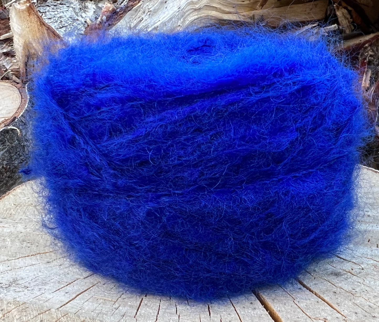 Chunky Mohair Himmelblå