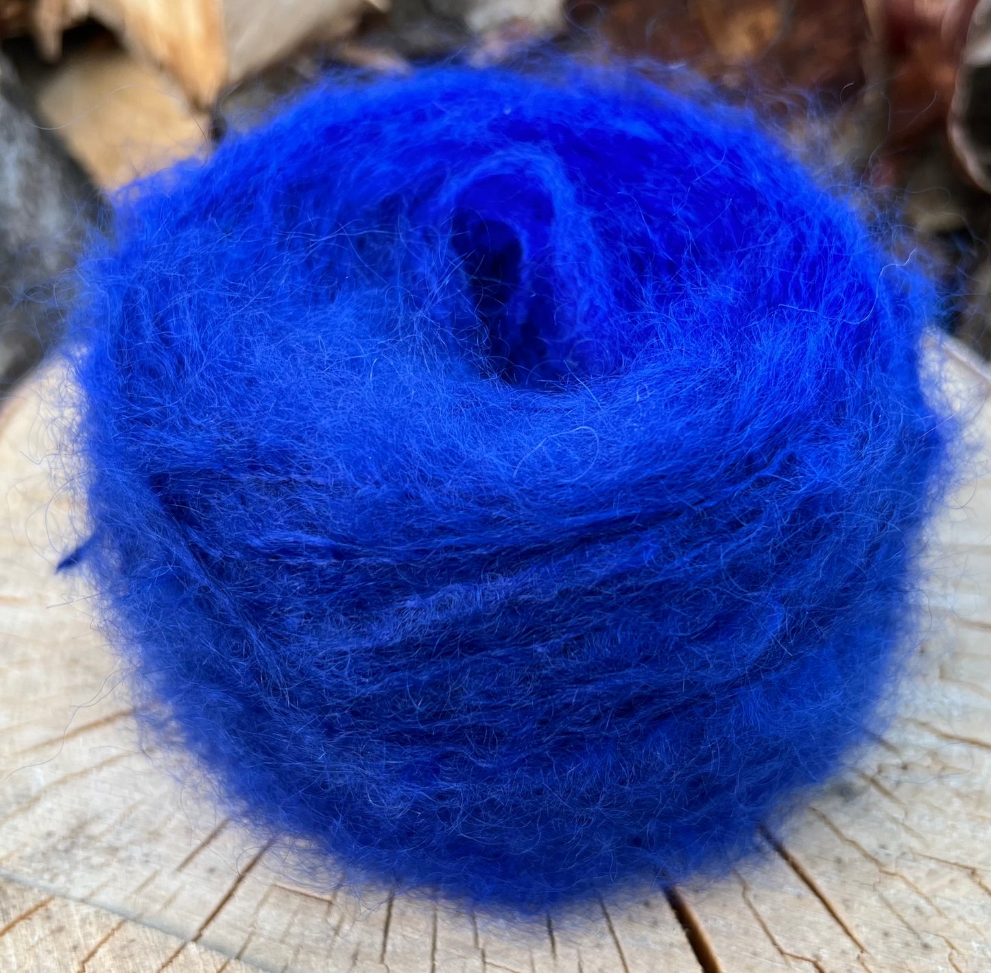 Chunky Mohair Himmelblå