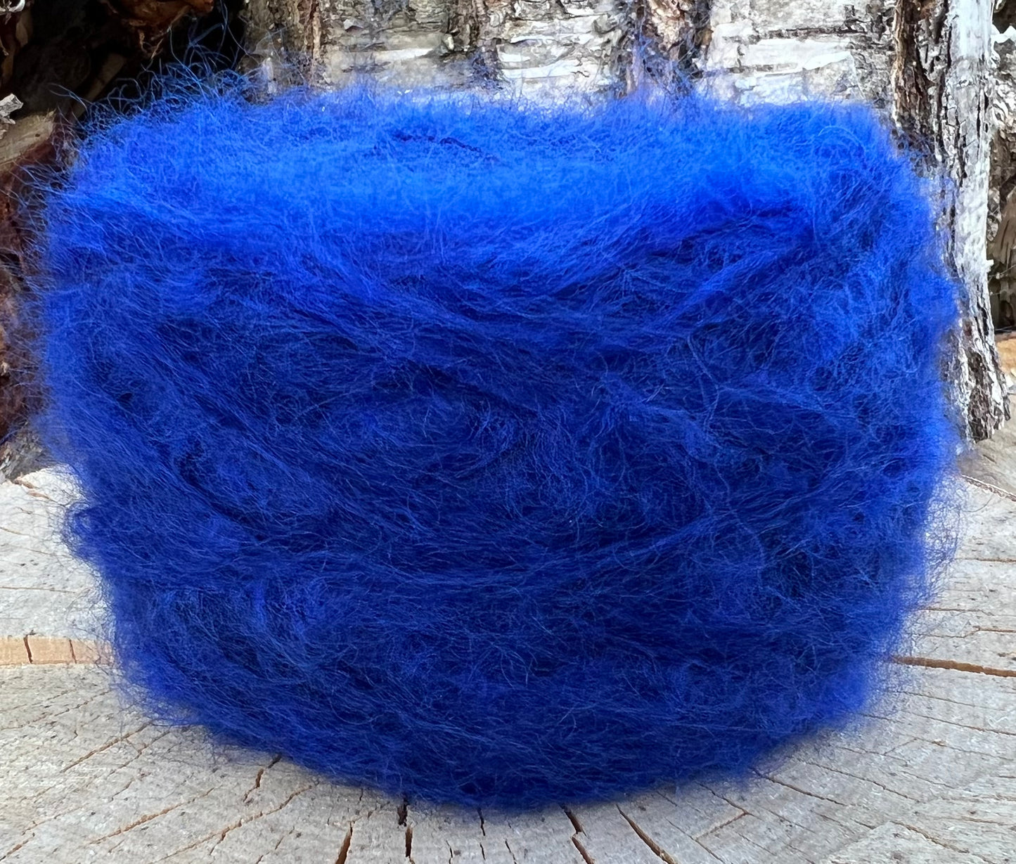 Chunky Mohair Himmelblå