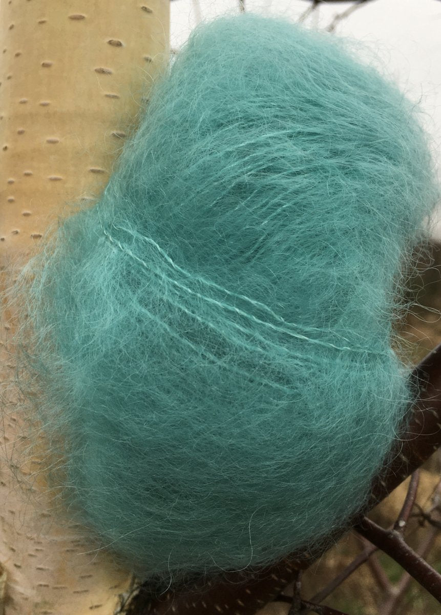 Silkemohair 80/20 Mynthe