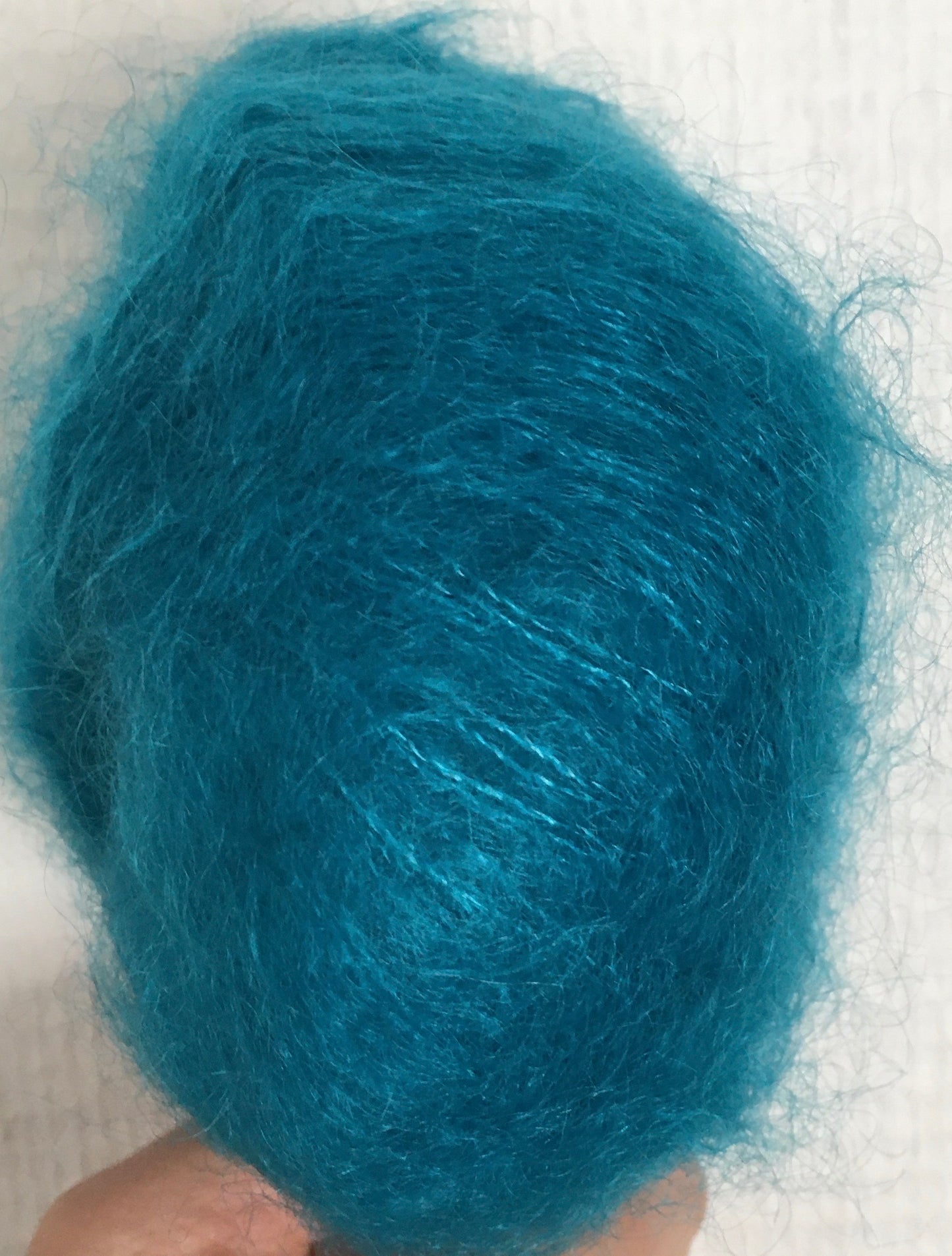 Silkemohair 80/20 Lagune